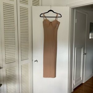 New skims body molded underwire dress